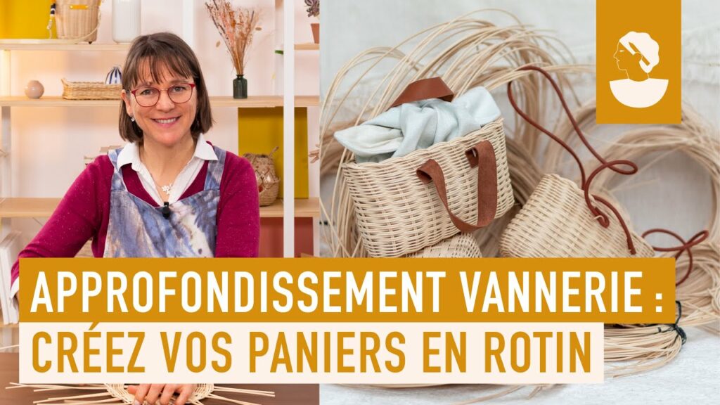 Cours en ligne d’approfondissement de la vannerie en rotin avec Sylvie Bégot
